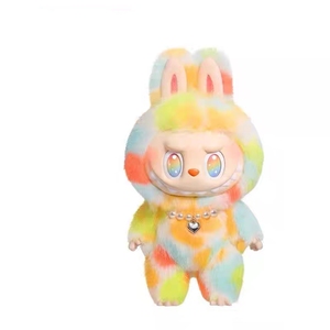 100% Original para Pop Mart para Labubu lindo algodón vinilo peluche muñeca monstruos alta energía Rock universo regalo amantes de los animales hechos - Product Image 1