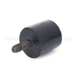 أثاث بلاستيكي عالي الجودة قدم أرجل سرير مستديرة الشكل دعم قوي قدم أريكة بلاستيكية - Product Image 5