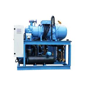 Compresseur à vis Refco SW3L7000 70HP pour la congélation rapide des fruits de mer et de la viande congelée, stockage frigorifique - Product Image 4