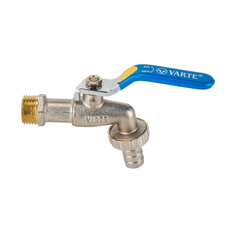 VARTE VT-5010 China Factory Price Faucet Garden Taps Polished Iron Handle Brass Body Bibcock