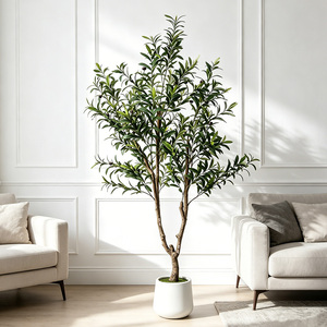 Hot Selling Artificial <strong>Olive</strong> <strong>Tree</strong> 180cm Easy Install Indoor Outdoor Ornaments - Product Image 6