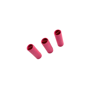 Cônes en papier rose de haute qualité avec franges à pompons pour projets d'artisanat - Product Image 2