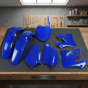 XFUN Blue 089 Kit di plastica per Yamaha YZ 125 2000-2001 accessori per moto modello YAKIT300089-6523 - Product Image 2