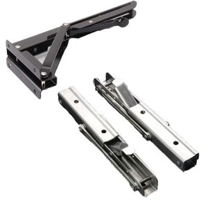 Venta al por mayor Herrajes <span class=keywords><strong>para</strong></span> muebles Acero inoxidable 304 Soportes de estante plegables de alta resistencia - Product Image 5