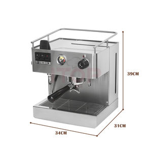 <span class=keywords><strong>Cafetera</strong></span> Semiautomática <span class=keywords><strong>Italiana</strong></span> al por Mayor, <span class=keywords><strong>Cafetera</strong></span> Americana y Espresso, <span class=keywords><strong>Cafetera</strong></span> <span class=keywords><strong>Express</strong></span> de <span class=keywords><strong>Acero</strong></span> <span class=keywords><strong>Inoxidable</strong></span> - Product Image 1