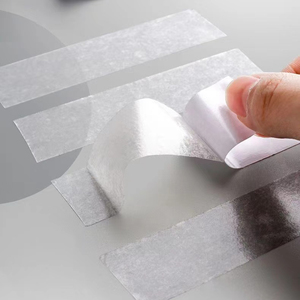 Nastro <span class=keywords><strong>Biadesivo</strong></span> Traslucido Impermeabile in Carta Velina con Adesivo Acrilico per Incollaggio - Product Image 4