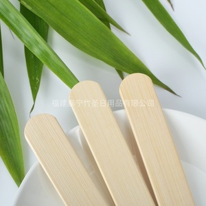 ไม้เสียบอาหารทำจากไม้ไผ่ ขนาด 93*20*2.5 มม. สำหรับผลไม้เคลือบน้ำตาล ใช้แล้วทิ้ง เหมาะสำหรับพ่อค้าแม่ค้าริมทางและการใช้งานเชิงพาณิชย์ - Product Image 3