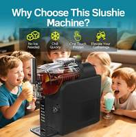 Goedkope ijsmachines voor slushpuppy's, industriële machines voor bevroren dranken, commerciële slushmachines
