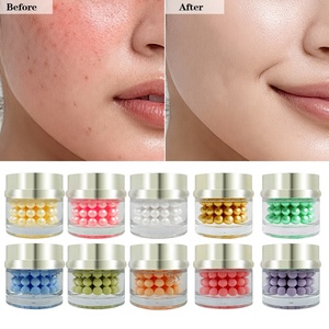 Crème Visage Végane Coréenne au Collagène et Acide Hyaluronique en Capsules, Éclaircissante, Hydratante et Nourrissante, Marque Privée OEM, 55g, Vente en Gros - Product Image 5