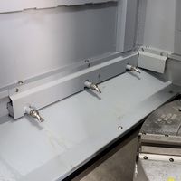 Tour vertical CNC de haute précision VTC850 avec commande GSK, ATC, robuste, mono-broche, 2 axes, précision 0,008 mm pour le métal