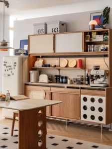 Armoire de salon en bois antique personnalisée pour meubles de <span class=keywords><strong>maison</strong></span>, excellente fonction de rangement, vente d'usine pour salle à manger, cuisine, hôtel - Product Image 3