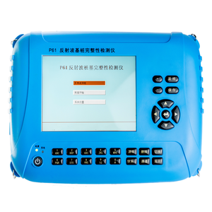 เครื่องวิเคราะห์การตรวจจับเสาเข็มด้วยวิธีคลื่นสะท้อน P61 เครื่องมือทดสอบความสมบูรณ์ของเสาเข็มแบบแรงดึงต่ำ - Product Image 3