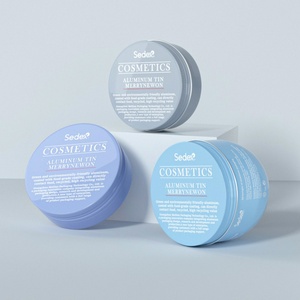 Tarros Cilíndricos de Aluminio para Cosméticos con Tapa, para Crema Facial, Champú y Loción, Impresión Personalizada - Product Image 3