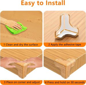 Trong suốt bảo vệ trẻ em đồ nội thất rõ ràng giường PVC bé chống an toàn cạnh bảng góc bảo vệ góc bảo vệ - Product Image 5