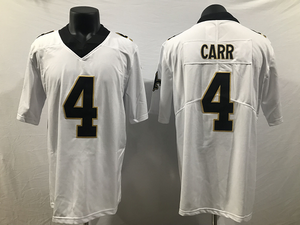 卸売アメリカンフットボールジャージー在庫アメリカンジャージー #4カーニューオーリンズセインツカスタム刺繍サッカージャージー - Product Image 2