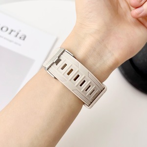 Bracelet de montre sport robuste en TPU pour <span class=keywords><strong>Samsung</strong></span> Galaxy <span class=keywords><strong>Watch</strong></span> 8 7 6 <span class=keywords><strong>5</strong></span> 4, bracelet de remplacement respirant pour hommes, bracelet de fitness - Product Image 6