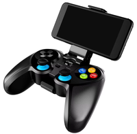 Control de Juego Inalámbrico GPD con Bluetooth, Motor de Vibración y Joystick para Juegos Móviles y PC, Compatible con Switch, Soporte para Dos Jugadores