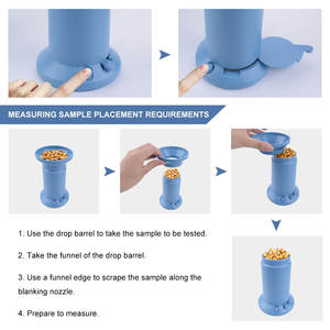 Grain Moist ure Analyzer Digitales Getreide messgerät mit LCD-Display für Reis Mais Weizen Sojabohnen Erdnuss Raps 24 Getreide typen - Product Image 4