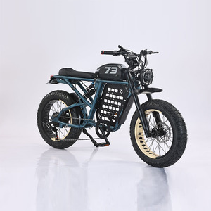 Bicicleta Eléctrica Urbana de Alto Rendimiento, Motor Trasero de 1000W, Batería de Litio de 48V 25Ah, 7 Velocidades, Alta Velocidad, JYOP-RX - Product Image 4