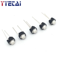 50 pièces Interrupteur Tactile ALPS SKRGAED010 Japon Alps 6 * 6 * 5 avec pieds de fixation, composants électroniques IC pour Arduino DIY