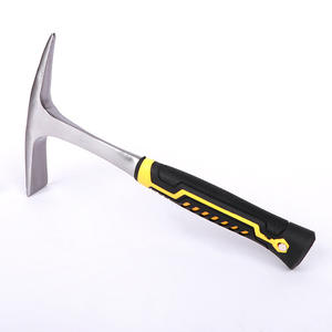 ค้อนธรณีวิทยาฮัวลี่ 600 กรัม หน้าเหลี่ยม 45 องศา เหล็กคาร์บอนสูง สำหรับการสำรวจทางโบราณคดีและการทดสอบ - Product Image 3