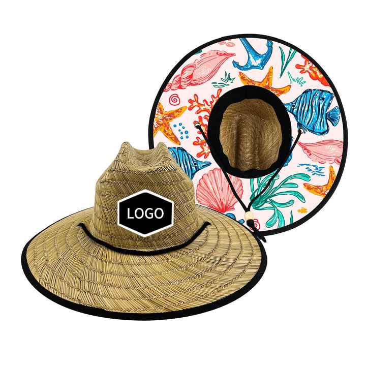 Wide Brim Hats For Men Men's Straw Hats Sun Protection Beach Hat