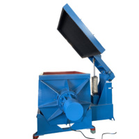 Machine de polissage vibratoire carrée à couleur personnalisée pour le finissage des collecteurs d'échappement