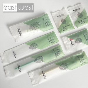 Đông Tây Dùng Một Lần Ống Gel Tắm Khách Sạn Tiện Nghi Kit Biểu Tượng Tùy Chỉnh Kinh Tế Mềm Nhựa Pouch Túi Phòng Vệ Sinh Thiết Lập - Product Image 2