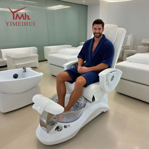 Vente en gros de fauteuil de pédicure en cuir artificiel de luxe <span class=keywords><strong>Mobilier</strong></span> de salon de beauté et de <span class=keywords><strong>spa</strong></span> <span class=keywords><strong>avec</strong></span> massage - Product Image 1