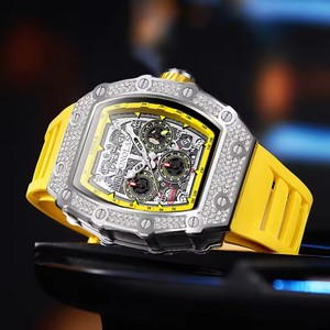 Onola 6826Q Orologio da <span class=keywords><strong>Uomo</strong></span> di Lusso con Quadrante Diamantato, <span class=keywords><strong>Regalo</strong></span> Elegante, Sportivo, Resistente all'Acqua, Movimento al Quarzo Giapponese, Luminoso - Product Image 2