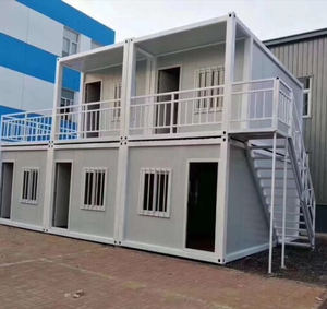 Maison conteneur démontable en panneaux sandwich d'acier de haute qualité, dortoir préfabriqué temporaire pour projets à grande échelle - Product Image 3