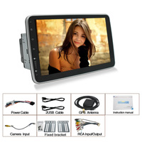 Lecteur DVD de voiture universel 10.1 pouces, écran rotatif à 360 degrés, Navigation GPS, vidéo, Android, lecteur DVD de voiture avec WIFI