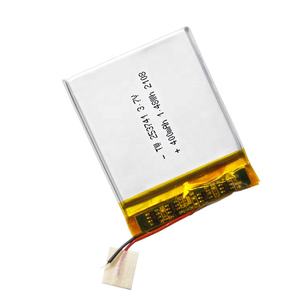 Baterías de Shenzhen OEM, Batería de Iones de Litio Recargable de <span class=keywords><strong>3</strong></span>.7V, 253741, 400mAh, Batería de Polímero de Iones de Litio - Product Image 3