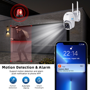 3MP户外无线4G LTE路由器网络闭路电视摄像机360 IP PTZ家庭图雅智能生活4g sim卡闭路电视安全摄像机 - Product Image 6