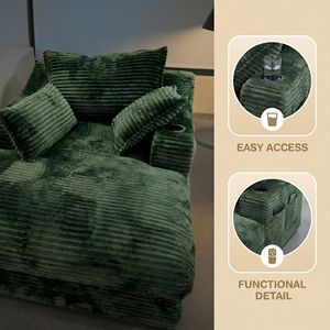 Sofá Modular Moderno Reclinable <span class=keywords><strong>de</strong></span> Piso, <span class=keywords><strong>de</strong></span> Una Plaza, Sin Marco, <span class=keywords><strong>de</strong></span> Espuma, Sin Madera, Comprimido al Vacío, para Apartamento y Hotel - Product Image 4