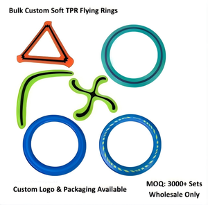 Anillos Voladores de TPR Suave al por Mayor de Fábrica |   Logotipo Personalizado OEM para Marcas y Mayoristas |   Cantidad mínima de pedido 3000+ - Product Image 2