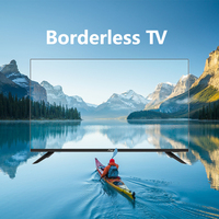 Televisi pintar 4K TV QLED 65 inci andal 32 43 50 55 60 75 85 inci penyegaran 120Hz
