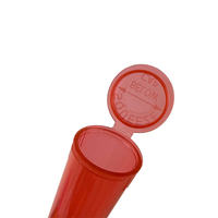 Tube à bouchon compressible CR 115mm/120mm pour emballage de cônes anti-odeur, tube PP/PS à sécurité enfant