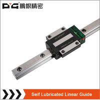 Guides linéaires auto-lubrifiés personnalisés HG RG MG EG série 20 25 30 35 45 55 roulement de noyau pour machine laser de fraisage CNC