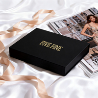 Boîte magnétique rigide haut de gamme personnalisée Fivefine, faite à la main, pour emballage de cartes VIP Pro GSM, matériaux recyclés écologiques, revêtement UV 2 mm