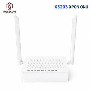 โมเด็มไร้สายภายในอาคาร 2 เสาอากาศ XPON G/EPON wifi X5203 ONU พร้อมพอร์ต Gigabit 2 พอร์ต VoIP - Product Image 6