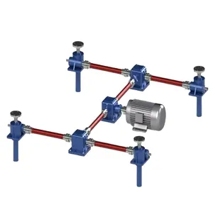 Vente en gros de vérin à vis SWL et réducteur conique en spirale Moteur électrique de levage synchrone Ascenseur mécanique 2,5 kw quantité minimale de commande bas