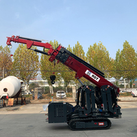 Guindaste Aranha RST L-348 de 3 Toneladas com Elevador a Vácuo para Vidros, Cesto de Operador, Lança Articulada, Acionamento a Diesel/Elétrico e Sistema Totalmente Hidráulico