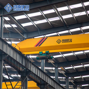 رافعة جسرية علوية أحادية العارضة للورش ذات الهيكل الفولاذي مع محرك تروس 5-20 طن، تحكم أرضي عن بعد، عالية الكفاءة للبيع - Product Image 3
