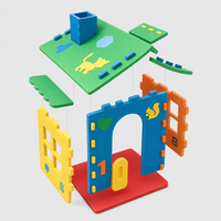 Set de Construcción de Castillo de Princesa EVA, Rompecabezas 3D, Casa de Muñecas DIY, Juguete Educativo STEM para Niñas, Regalo de Cumpleaños, Certificado CPC