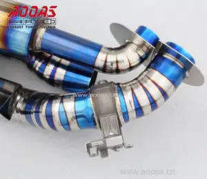 Titanium Exhaust Muffler System Electronic Valves Exhaust Auto Function For 992