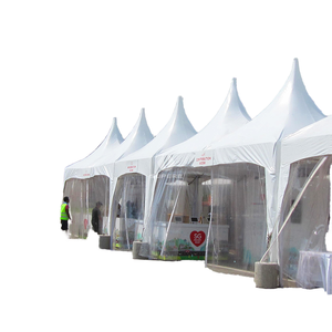 Luxe Buitenevenementen Maat Pvc + Aluminium Pagode Tent P-Serie Waterdichte Pagode Tent Piramide Tenten - Product Image 1