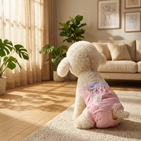 Couches jetables super absorbantes au charbon de bois pour chiens (femelles et mâles) avec matériau non tissé pour l'apprentissage de la propreté