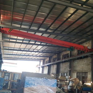 Electric Single Girder <b>Crane</b> 5 Ton Hoist With Motor For Industrial Use - Product Image 4