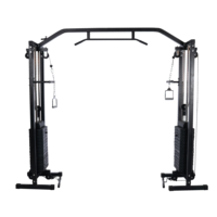 Machine de musculation TOPFIT à câbles croisés en acier pour exercices du dos, des épaules et des bras – Équipement essentiel pour la musculation